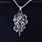 Men's Gothic Pendant Chain Necklace